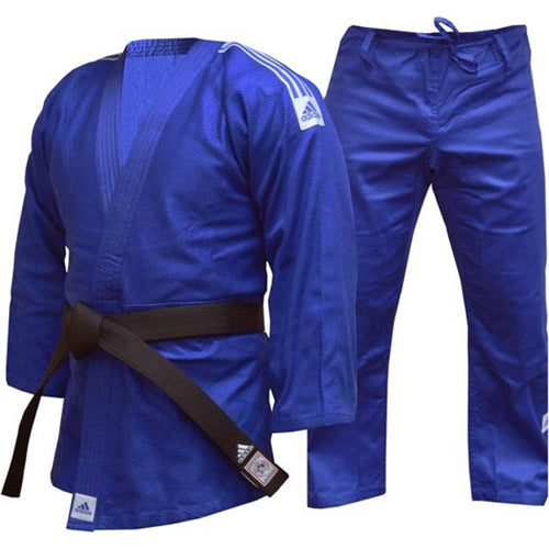 Adidas Judo Champion Uniform III J-IJF3, Blue & black